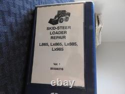 New Holland L865 Lx865 Lx885 Lx995 Skid Steer Loader Tractor Service Manual NICE