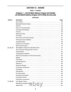 New Holland LS140, LS150 Skid Steer Loader Service Manual Repair Shop Book