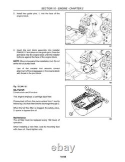 New Holland LS140, LS150 Skid Steer Loader Service Manual Repair Shop Book