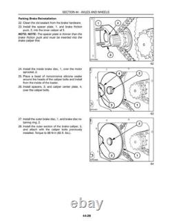 New Holland LS140, LS150 Skid Steer Loader Service Manual Repair Shop Book