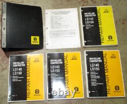 New Holland LS140 LS150 Skid Steer Loader Service Shop Repair Manual NH ORIGINAL