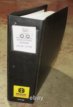 New Holland LS140 LS150 Skid Steer Loader Service Shop Repair Manual NH ORIGINAL