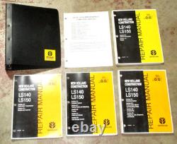 New Holland LS140 LS150 Skid Steer Loader Service Shop Repair Manual NH ORIGINAL