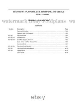 New Holland LS160 LS170 6041360701 Workshop Service Manual Skid Steer