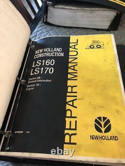 New Holland LS160 LS170 Skid Steer Loader Service Repair Manual