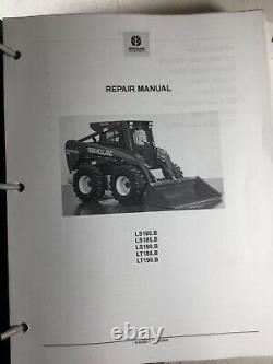 New Holland LS180. B, LS185. B, LS190. B, LT185. B Skid Steers Service Manual Set