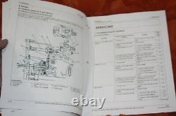 New Holland LS180 LS190 Skid Steer Loader Repair service manual PRINTED 87036989