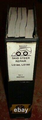 New Holland LS180 LS190 Skid Steer Loader Service Repair Shop Manual NH ORIGINAL