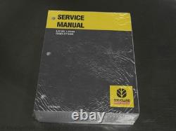 New Holland LS180, LS190 Skid Steer Service Manual Repair Shop Book
