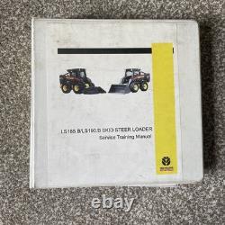 New Holland LS185. B & LS190. B Skid Steer Loader Shop Service Repair Manual