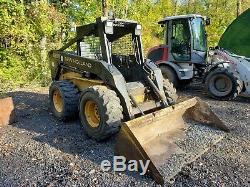 New Holland LX985 skid steer with heat