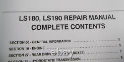 New Holland Ls180 Ls190 Skid Steer Loader Service Repair Workshop Manual