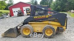New Holland Ls190 Track Skid Steer Ready To Work In Pa! We Finance