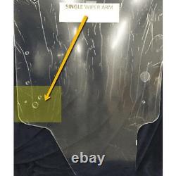 New Holland Skid Steer Forestry Door - 1/4" LEXAN Polycarbonate - Dual Arm, L&C Pattern