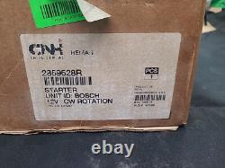 New Holland REMAN Starter 2859528R BOSCH 12V Fits- 420 SKID STEER & Others