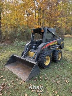 New Holland Skid Steer LS160 new tires starter battery seat NO DEF loader wheel