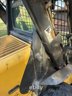 New Holland Skid Steer LS160 new tires starter battery seat NO DEF loader wheel