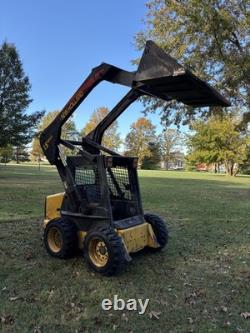 New Holland Skid Steer LS160 new tires starter battery seat NO DEF loader wheel