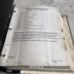 New Holland Skid Steer Loader L160 L170 Repair Service Manual Binder