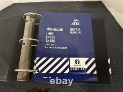 New Holland Skid-Steer Loader Repair Manual L465 Lx465 Lx485 Vol. 1 86587274