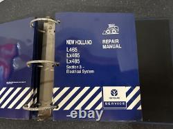 New Holland Skid-Steer Loader Repair Manual L465 Lx465 Lx485 Vol. 1 86587274