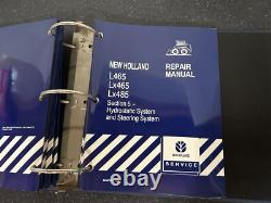 New Holland Skid-Steer Loader Repair Manual L465 Lx465 Lx485 Vol. 1 86587274