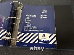 New Holland Skid-Steer Loader Repair Manual L465 Lx465 Lx485 Vol. 1 86587274