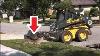 New Holland Skid Steer Stump Grinding With Attachment