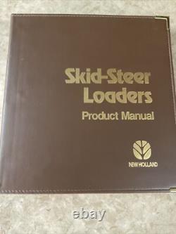 New Holland Skid Steers Sales Information Manual Set May 1995