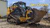 New Holland Skidsteer Crushing Concrete With Jaw Crusher