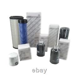 New Maintenance Filter Kit Fit New Holland L218 L220 Skid Steer Loader 84475542