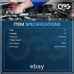 New Starter For New Holland Skid Steer Loader L783 88-95 L785 84-94 Perkins 4203