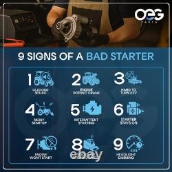 New Starter For New Holland Skid Steer Loader L783 88-95 L785 84-94 Perkins 4203