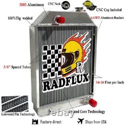 OE#9828738 Radiator Fit to Ford New Holland Skid Steer Loader L783 L785 Aluminum
