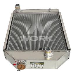OEM#9828738 Aluminum Radiator for Ford New Holland Skid Steer Loader L783 L785