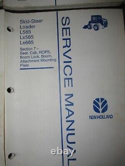 OEM New Holland Dealer L565 LX565 LX665 Skid Steer Loader Service Repair Manuals