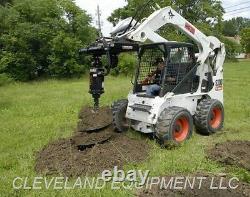 PREMIER MD18 HYDRAULIC AUGER DRIVE ATTACHMENT Bobcat Skid Steer Post Hole Digger