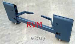 RVM UNIVERSAL Quick-Attach Adapter / Mounting Plate Assembly for ALL Skid-Steers