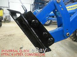 RVM UNIVERSAL Quick-Attach Adapter / Mounting Plate Assembly for ALL Skid-Steers