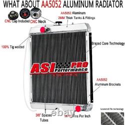 Radiator 3 Rows For NEW HOLLAND SKID STEER LOADER C175 C185 C190 L175 L180 L185