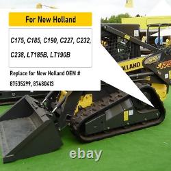 Rear Track Idler 87480413 for CASE, New Holland Skid Steer Loader C175 C185 C190