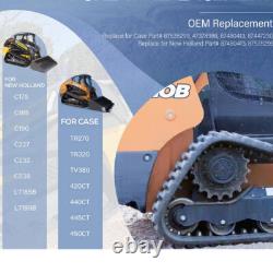 Rear Track Idler for CASE, New Holland Skid Steer Loader C175 C185 C190 Black