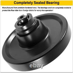 Rear Track Idler for CASE, New Holland Skid Steer Loader C175 C185 C190 Black