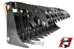 Root Rake Grapple Clamshell Attachment for New Holland Skid Steer 84 Wide