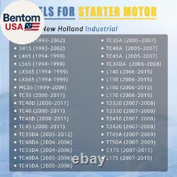 SBA185086520 Starter Motor, 18139 Starter Fit for New Holland Skid Steer Loader