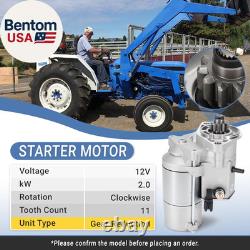 SBA185086520 Starter Motor, 18139 Starter Fit for New Holland Skid Steer Loader