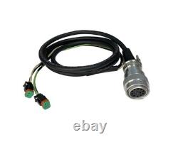 Skid Steer Aux Control Harness 8' 2 Function Deutsch