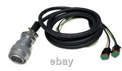 Skid Steer Aux Control Harness 8' 2 Function Deutsch