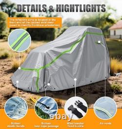 Skid Steer Cab Cover Fit Bobcat, Cat, John Deere, Case, New Holland Etc. Waterpr