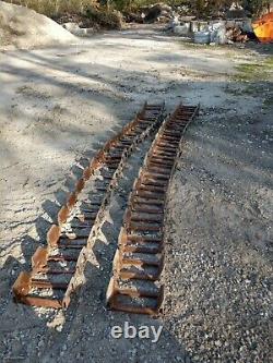 Skid Steer Tracks (fits Bobcat, New Holland, Ghel, Cat, JD, etc.) 10x16.5 OTT SET